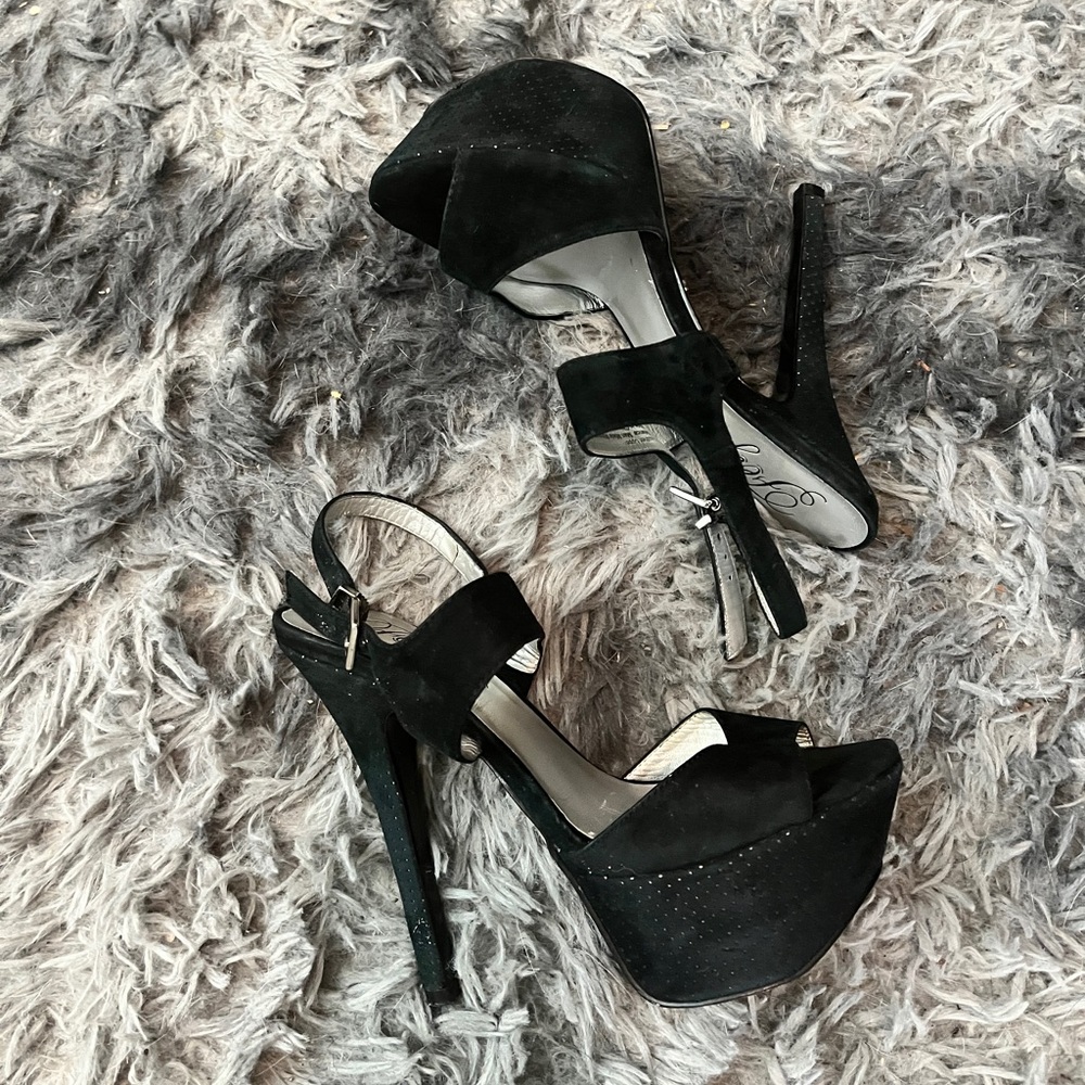 Black Fergie Platforms